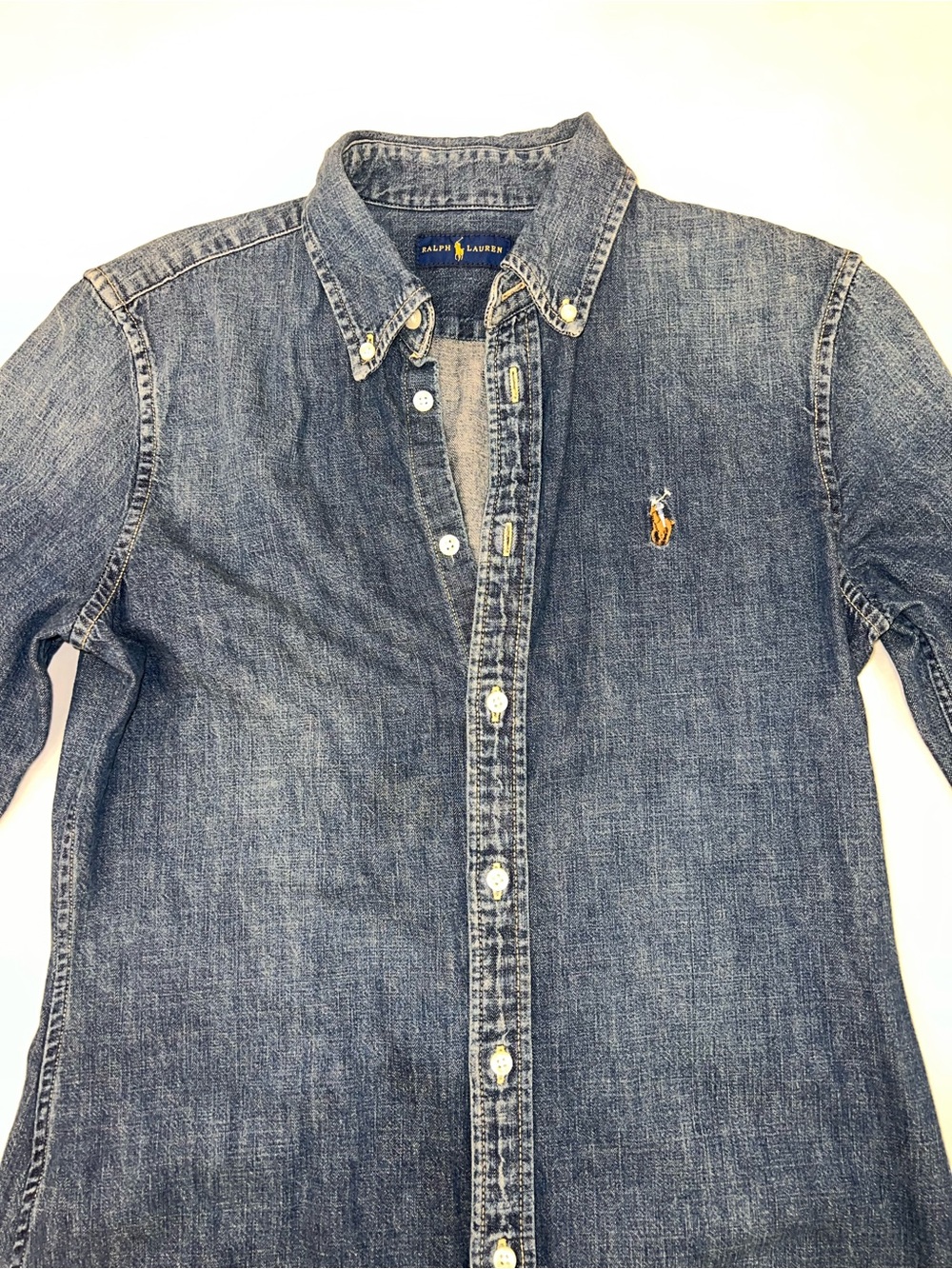 Ralph Lauren Denim Shirt Dress - Picture 4 of 8